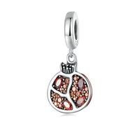 LAYCHEN Pendentif Délicat En Argent Sterling 925 En Forme De Grenade, Idéal Pour Les Bracelets Et Joncs À Faire Soi-même, Bijoux Fins