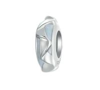 LAYCHEN Pendentif Étoile De Rêve En Argent Sterling 925, Breloques En Oxyde De Zirconium Brillant, Compatible Avec Les Bracelets Et Colliers Pour Femmes