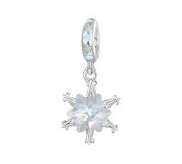 LAYCHEN Pendentif Flocon De Neige En Argent Sterling 925, Perles Arc-en-ciel Glacées, Pour Bracelet Et Jonc Pour Femme, Cadeau D'anniversaire, Bijoux Fins