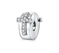 LAYCHEN Pendentif Jésus Et Croix En Argent Sterling 925 Pour Femme, Compatible Avec Bracelets Et Joncs Diy, Collection De Breloques Croix Vintage, Bijoux Fins