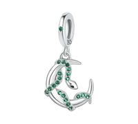 LAYCHEN Pendentif Méduse Corail Mode Greenstone Serpent Lune Automne Gland Iris Pendentif Fête Bricolage Bijoux