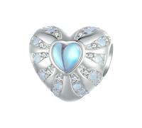 LAYCHEN Pendentif Méduse En Argent Sterling 925, Série Océan, Breloques Queue De Poisson, Pour Bracelets Et Colliers Pour Femmes, Bijoux Fins À Faire Soi-même