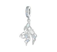 LAYCHEN Pendentif Méduse En Argent Sterling 925, Série Océan, Breloques Queue De Poisson, Pour Bracelets Et Colliers Pour Femmes, Bijoux Fins À Faire Soi-même