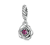LAYCHEN Pendentif Papillon Aurore En Argent Sterling 925, Idéal Pour La Fabrication De Bracelets Et Colliers, Pendentif Tournesol, Bijoux Fins Pour Femmes