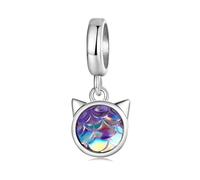 LAYCHEN Pendentif Papillon Aurore En Argent Sterling 925, Idéal Pour La Fabrication De Bracelets Et Colliers, Pendentif Tournesol, Bijoux Fins Pour Femmes