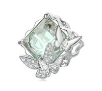 LAYCHEN Pendentif Papillon En Argent Sterling 925, Motif Magicien D'oz, Idéal Pour Bracelets Et Joncs Originaux Pour Femmes, Bijoux Fins, Breloques En Forme De Cœur, À Faire Soi-même
