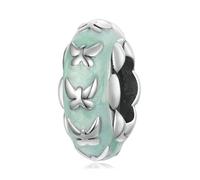 LAYCHEN Pendentif Papillon En Argent Sterling 925, Motif Magicien D'oz, Idéal Pour Bracelets Et Joncs Originaux Pour Femmes, Bijoux Fins, Breloques En Forme De Cœur, À Faire Soi-même