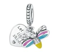 LAYCHEN Pendentif Pour Femme, Élément Insecte, Coccinelle, Libellule, Bijoux Fins Pour Mariage, Fiançailles, Anniversaire, Cadeaux