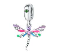 LAYCHEN Pendentif Pour Femme, Élément Insecte, Coccinelle, Libellule, Bijoux Fins Pour Mariage, Fiançailles, Anniversaire, Cadeaux