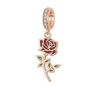 LAYCHEN Pendentif Tour Eiffel En Argent Sterling 925 Pour Bracelet Et Jonc Diy, Bijoux Fins, Collection De Breloques Coccinelles Roses Et Dorées