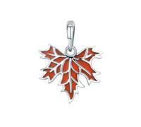 LAYCHEN Pendentifs Et Breloques En Argent Sterling 925, Feuilles D'érable D'automne, Pour Colliers Et Bracelets Pour Femmes, Diy