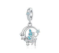LAYCHEN Pendentifs Étoiles, Lune, Elfe, Breloques Pour Bracelets, Bijoux Pour Femmes, Perles De Fête, Cadeaux, Accessoires Diy