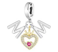 LAYCHEN Pendentifs Pour La Fête Des Mères, Boucles D'oreilles Xingyue À Texture Double Ondulée, Compatibles Avec Les Colliers Originaux, Perles, Bijoux Diy