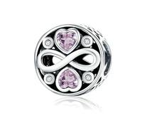LAYCHEN Perles D'espacement En Argent Sterling 925, Motif Fleur Rose, Breloques Arbre De Vie, Pour La Fabrication De Bracelets Pour Femmes