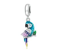 LAYCHEN Perles D'espacement Papillon Et Fleur En Argent Sterling 925 Pour Bracelets Et Joncs Pour Femmes, Collection Printemps, Bijoux Fins
