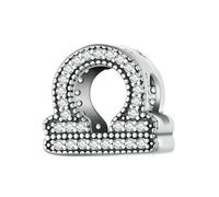 LAYCHEN Perles Porte-bonheur Taureau En Argent Sterling 925, Série Douze Constellations, Pour Bracelets Et Joncs Pour Femmes, Bijoux Fins À Faire Soi-même