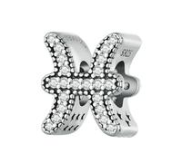 LAYCHEN Perles Porte-bonheur Taureau En Argent Sterling 925, Série Douze Constellations, Pour Bracelets Et Joncs Pour Femmes, Bijoux Fins À Faire Soi-même