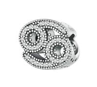LAYCHEN Perles Porte-bonheur Taureau En Argent Sterling 925, Série Douze Constellations, Pour Bracelets Et Joncs Pour Femmes, Bijoux Fins À Faire Soi-même