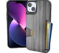 layer Vol. 1 [Slim + Protective] Porte-carte de crdit - Drop Tested Hidden Card Slot Cover Compatible avec Apple iPhone 14 Plus - Graspin 'Aspen