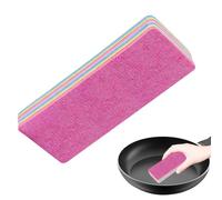 Layered Microfiber Sponge, Peelable Scrubber Cleaner, Highly Absorbent Design, 6.69x2.76x0.87 inches, Multi Layer Material, Ideal for Kitchen Bowls Dishes Pots Household Bathroom Window Cleaning