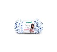 Layette à tricoter FUNNY COLOR - - certifiée Oeko-Tex(...) - Bleu (03)