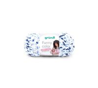 Layette à tricoter FUNNY COLOR - - certifiée Oeko-Tex(...) - Bleu (03)