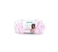 Layette à tricoter FUNNY COLOR - Grundl - certifiée Oeko-Tex(...) - Rose (02)