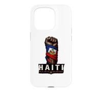 L'Ayiti Pride First Haitian Heritage Coque pour iPhone 15 Pro