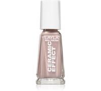 Layla Cosmetics Ceramic Effect vernis à ongles teinte N. 69 Siky Beige 10 ml