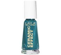 Layla Cosmetics Milano Céramique Effet Vernis à Ongles Célébrité Green 10 ml