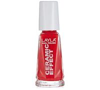 Layla Cosmetics Milano Céramique Effet Vernis à Ongles Coral Bay 10 ml