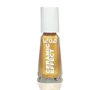 Layla Cosmetics Milano Céramique Effet Vernis à Ongles Gold Finger 10 ml