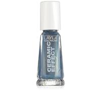Layla Cosmetics Milano Céramique Effet Vernis à Ongles Golden Gray 10 ml