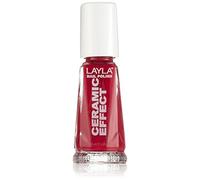 Layla Cosmetics Milano Céramique Effet Vernis à Ongles Hypnotique Cherry 10 ml