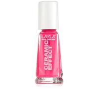 Layla Cosmetics Milano Céramique Effet Vernis à Ongles Light Pink Fluo 10 ml