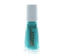 Layla Cosmetics Milano Céramique Effet Vernis à Ongles Miami Green 10 ml