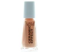 Layla Cosmetics Milano Céramique Effet Vernis à Ongles Peachy 10 ml