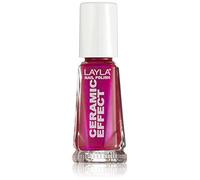 Layla Cosmetics Milano Céramique Effet Vernis à Ongles Pop Pink 10 ml
