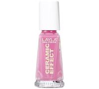 Layla Cosmetics Milano Céramique Effet Vernis à Ongles Sensuel Pink 10 ml