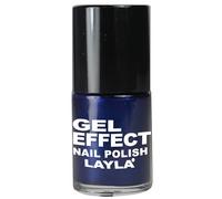 Layla Cosmetics Milano Gel Effet Vernis à Ongles Aria Blues 10 ml