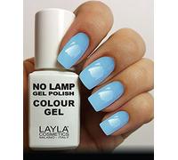 Layla Cosmetics Milano No Lamp Gel Polish Vernis à Ongles Breezy Blue