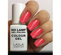 Layla Cosmetics Milano No Lamp Gel Polish Vernis à Ongles Rich Coral