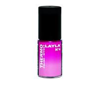 Layla Cosmetics Milano Thermo Effet Vernis à Ongles Change de Couleur Dark To Light Pink 5 ml