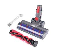 Laymi Hardwood Floor Attachment for Dyson V7 V8 V10 V11 V15 Vacuum Cleaners with Replacement Soft Roller Brush Bar LED Headlights Floor Brush Attachments