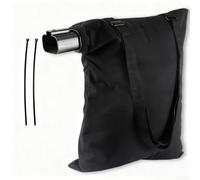 Laymotric 5140125-95 Sac sous vide pour souffleur de feuilles avec fermeture éclair sécurisée et épingle de sécurité pour Black and Decker BV3100 BV2900, offre une capacité améliorée pour une