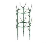 Laymotric Support pour plantes vertes, anneaux étanches pour tomates, concombres et fleurs, treillis d'escalade, système de support de légumes de jardin robuste (couche)