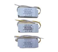 LAYMXNDIO Pilote LED 240mA 12-24W/24-40W/36-50W SMD PCB, Alimentation de Plafond, 3 Couleurs, 3 Broches, entrée d'éclairage AC175-265V (Color : (24-40W)-2)