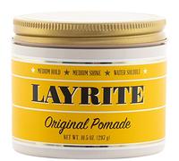Layrite Originale Pommade 297g | Arrêt Moyen | Soluble Dans L'eau | Brillance Moyenne