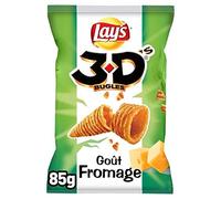LAY'S - 3D'S Fromage 85G - Lot De 3
