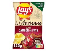 Lay's Chips à L'Ancienne Saveur Jambon Fume 120g